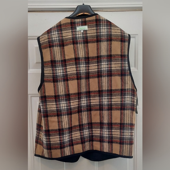 JIMMY HOURIHAN 7792 MEN'S GRAY PURE NEW WOOL VEST SIZE XXL MADE IN SLOVAKIA NWT - Picture 10 of 12